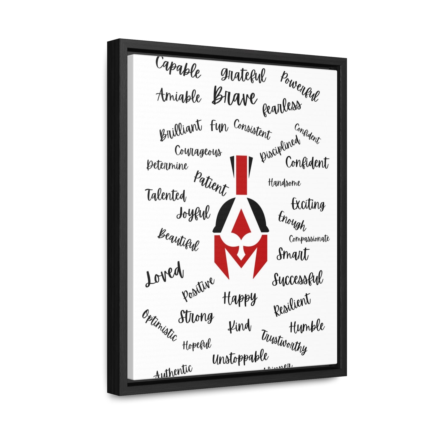 I AM Gallery Canvas Wraps, Vertical Frame