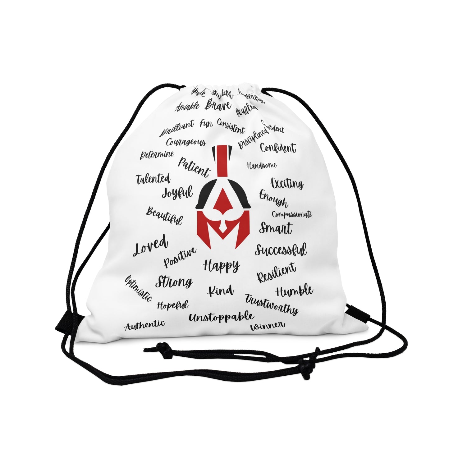 I AM Outdoor Drawstring Bag