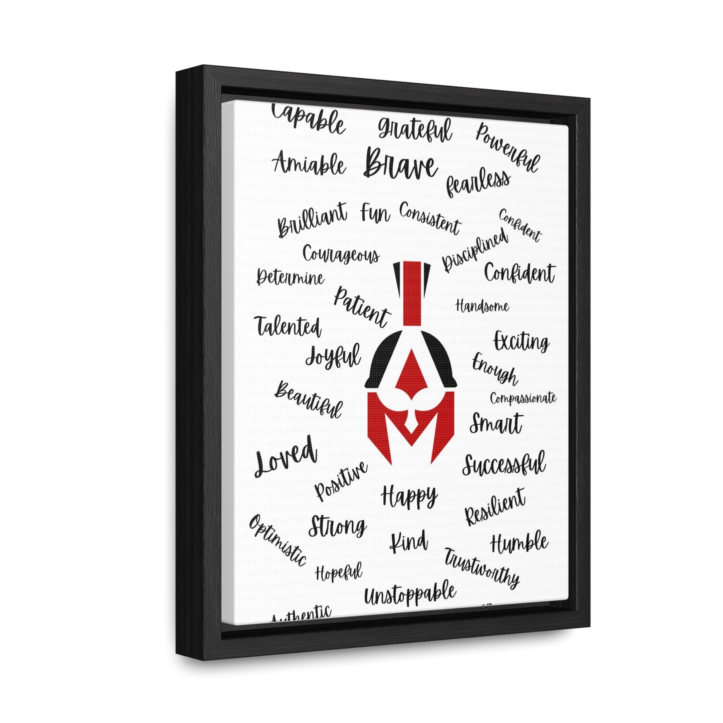 I AM Gallery Canvas Wraps, Vertical Frame