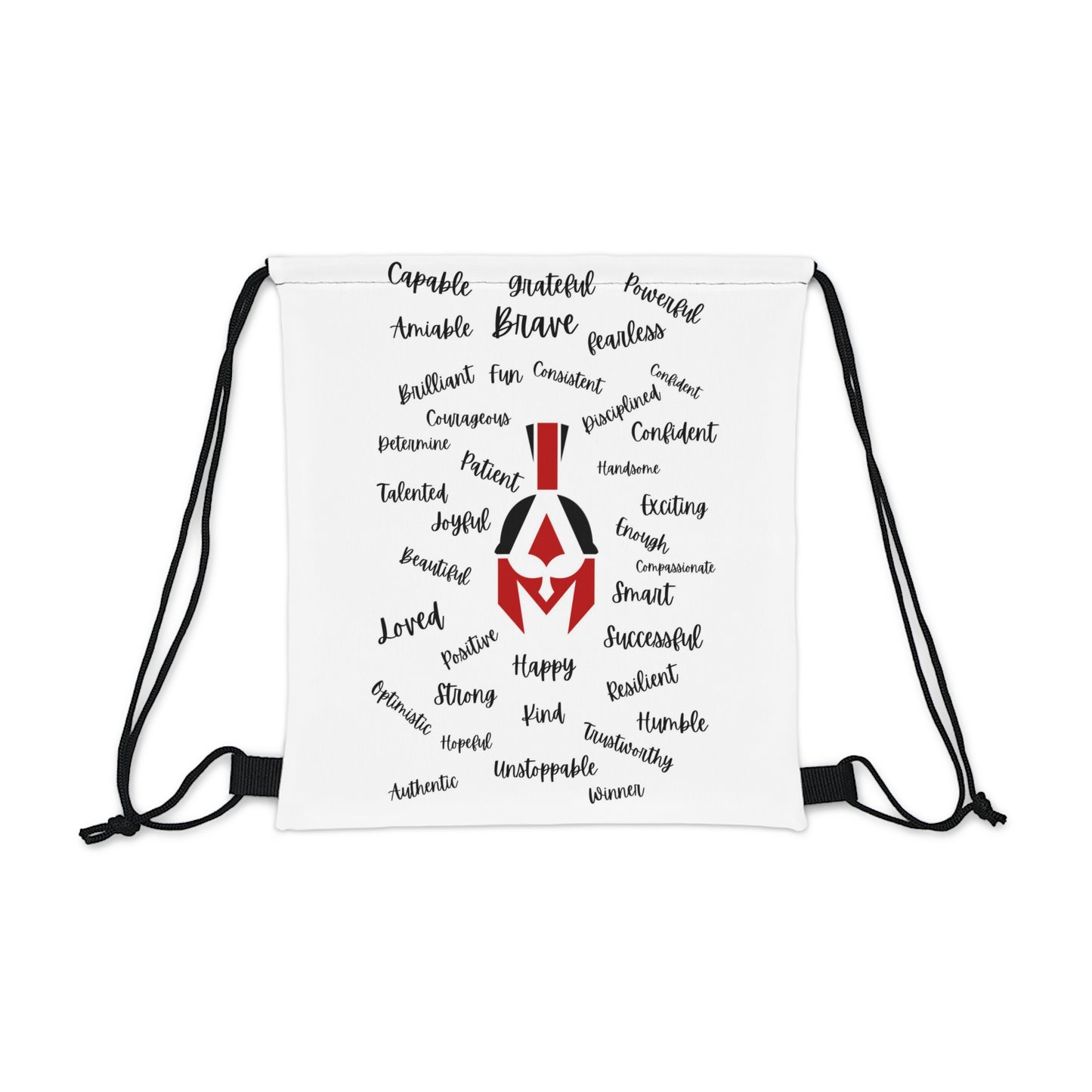 I AM Outdoor Drawstring Bag