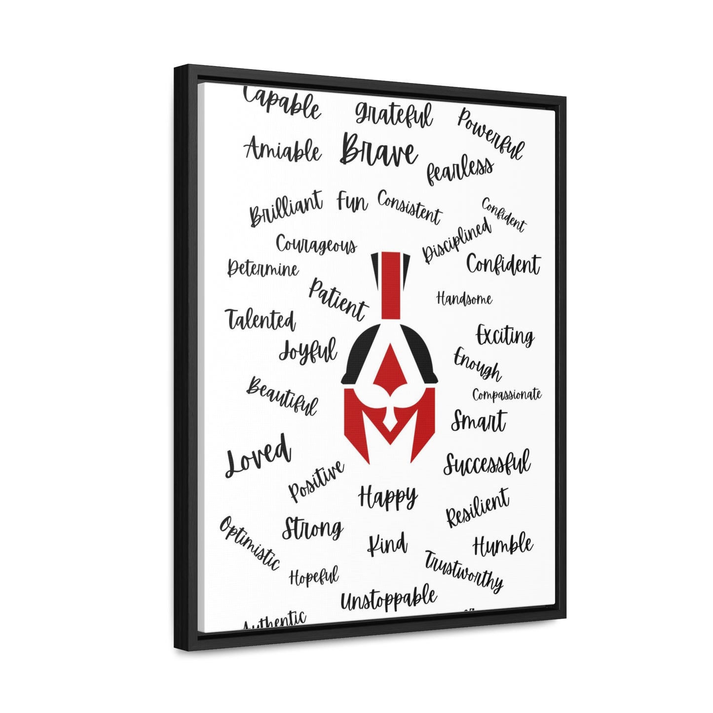 I AM Gallery Canvas Wraps, Vertical Frame